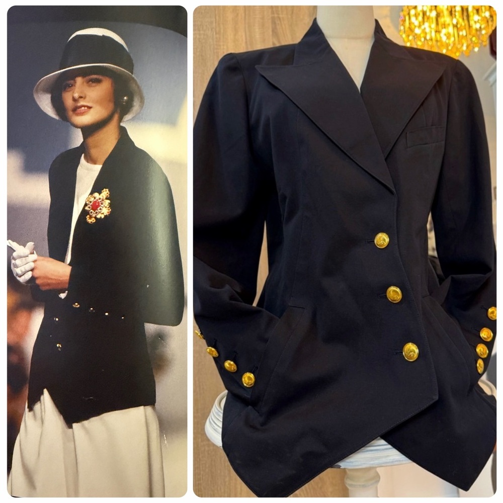 RUNWAY CHANEL Vintage Collection 19 Jacket 11 Buttons – 1989 Karl Lagerfeld Era